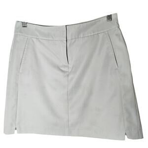 Izod Golf Women’s size 2 Skort Shorts Skirt Gray Pockets